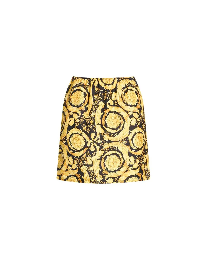 Versace HOSEN & RÖCKE - Miniröckeauf YOOX.COM Gelb
