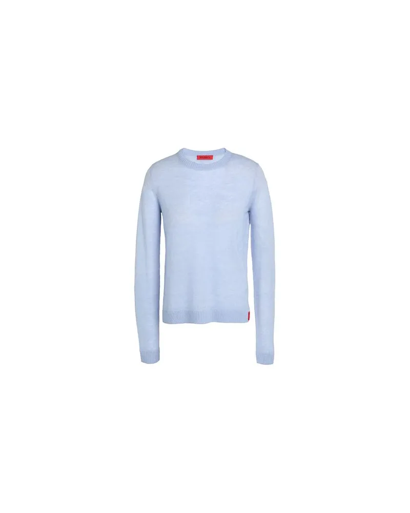 MAX&Co. MONIQUE  - STRICKWAREN - Pulloverauf YOOX.COM Hellblau