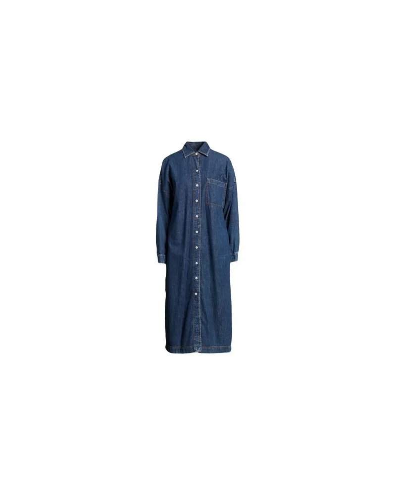 PT TORINO KLEIDER - Midi-Kleiderauf YOOX.COM Blau