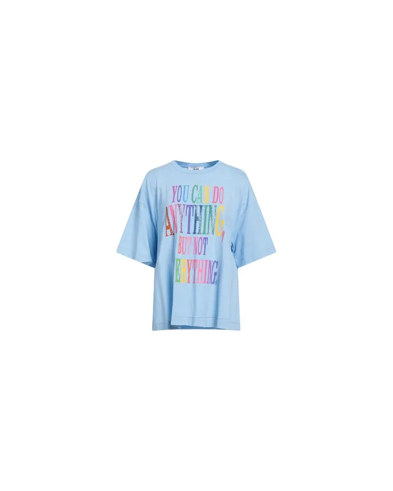 Jijil TOPS - T-shirtsauf YOOX.COM Hellblau