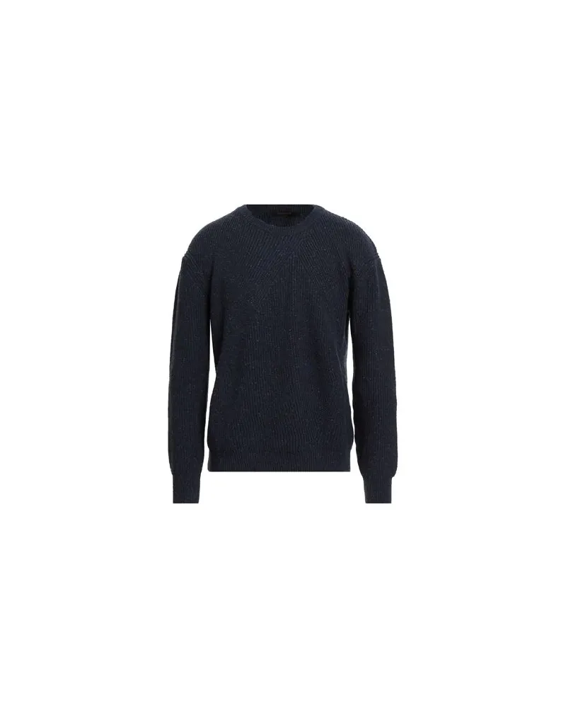 OFFICINA 36 STRICKWAREN - Pulloverauf YOOX.COM Marineblau