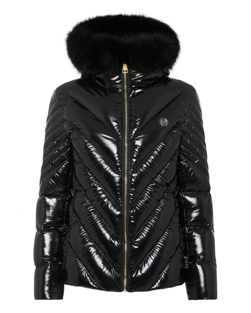 Philipp Plein Pufferjacke & Daunenjacke Schwarz