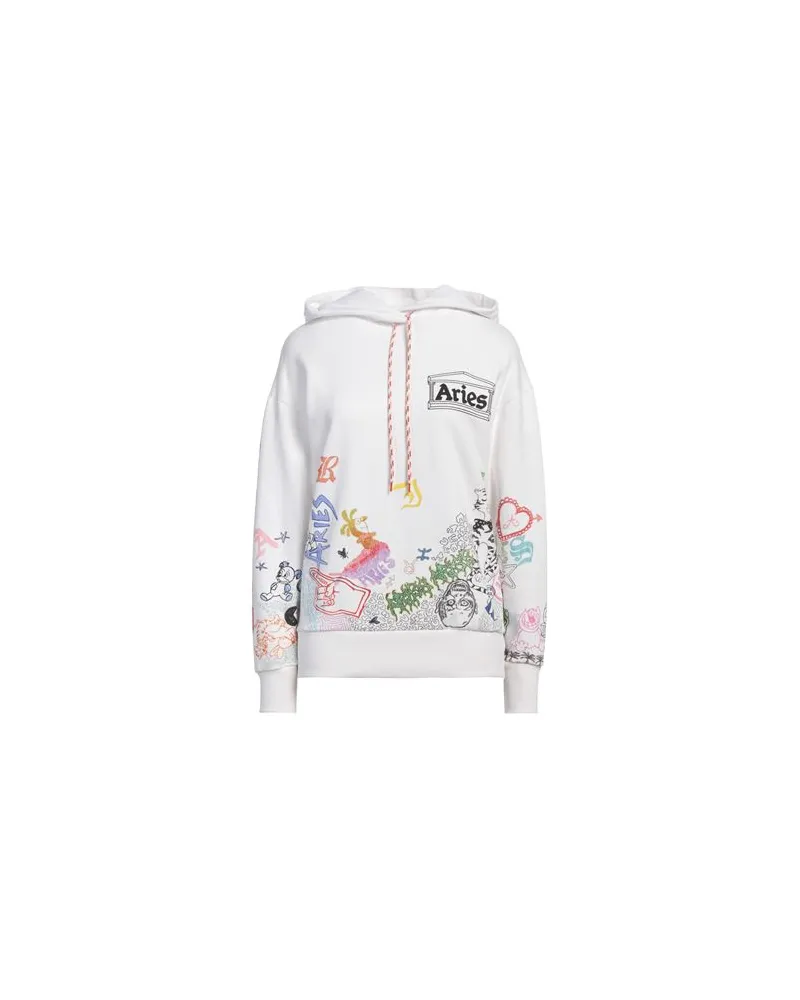 Aries TOPS - Sweatshirtsauf YOOX.COM Weiß