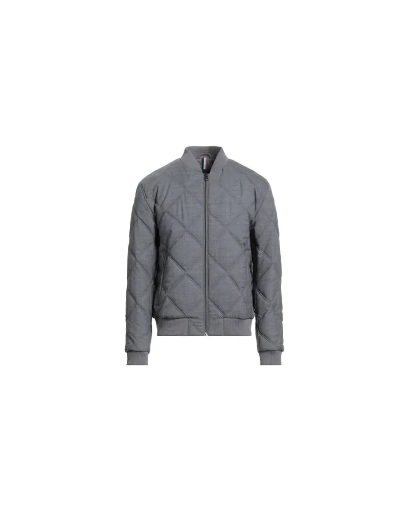 HUGO BOSS JACKEN & MÄNTEL - Pufferjacken & Daunenjackenauf YOOX.COM Grau
