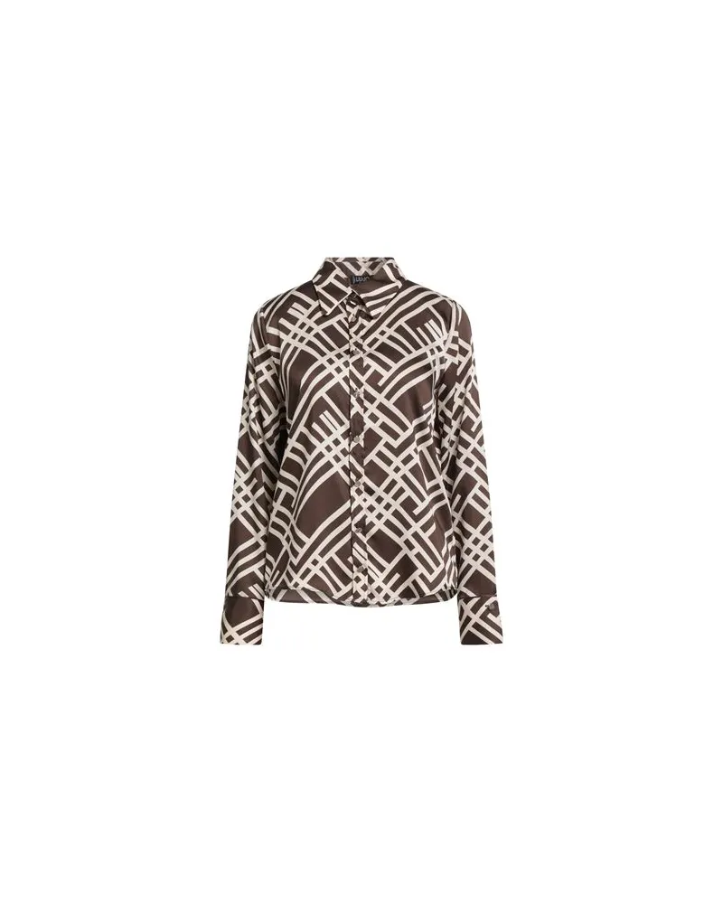 Liu Jo TOPS - Hemdenauf YOOX.COM Schokobraun