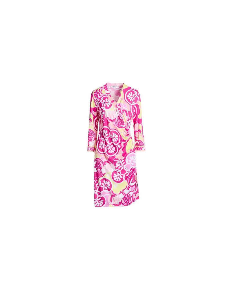 Leonard Paris KLEIDER - Midi-Kleiderauf YOOX.COM Fuchsia