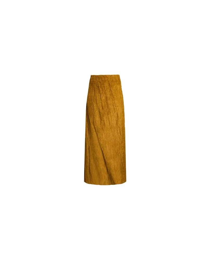 Masnada HOSEN & RÖCKE - Maxi-Röckeauf YOOX.COM Senf