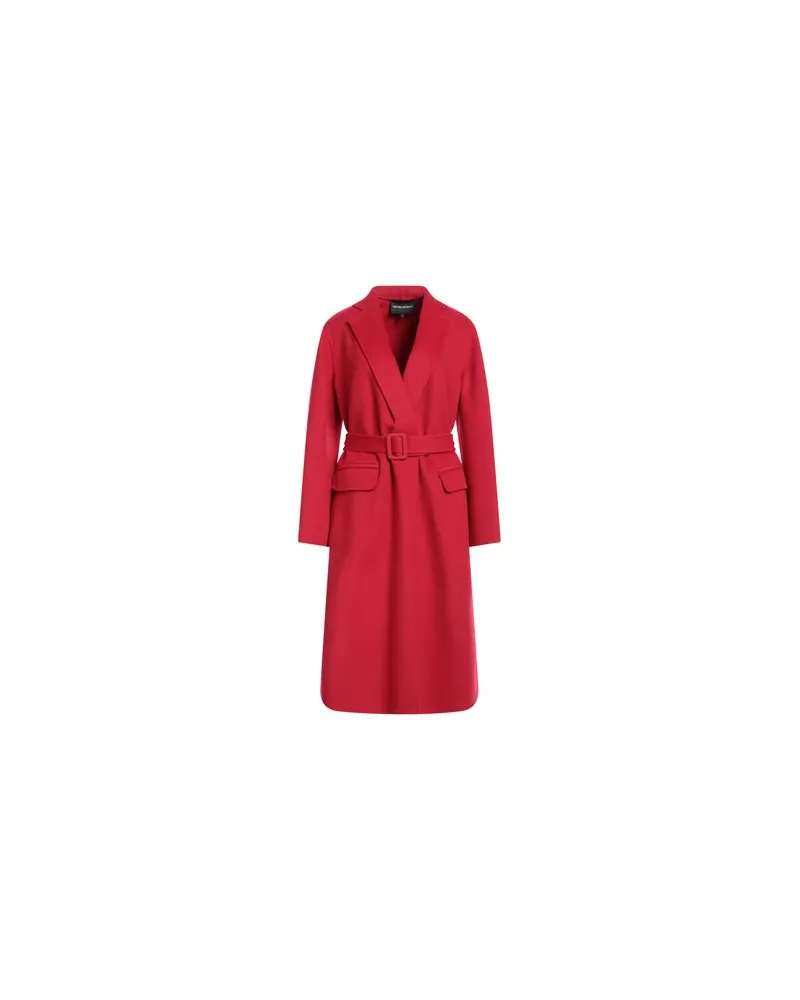 Emporio Armani JACKEN & MÄNTEL - Mäntelauf YOOX.COM Rot