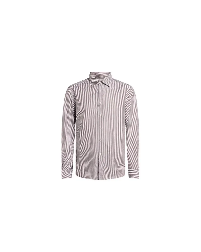 Glanshirt BY SLOWEAR - TOPS - Hemdenauf YOOX.COM Braun