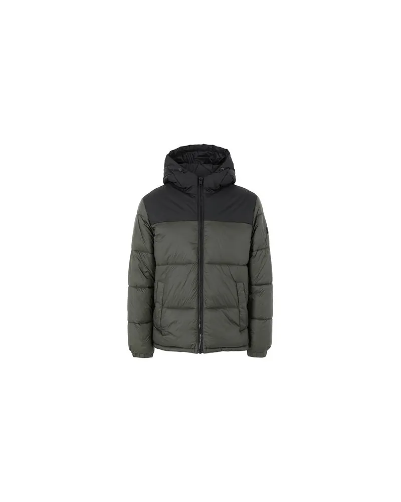 Jack & Jones JACKEN & MÄNTEL - Pufferjacken & Daunenjackenauf YOOX.COM Dunkelgrün