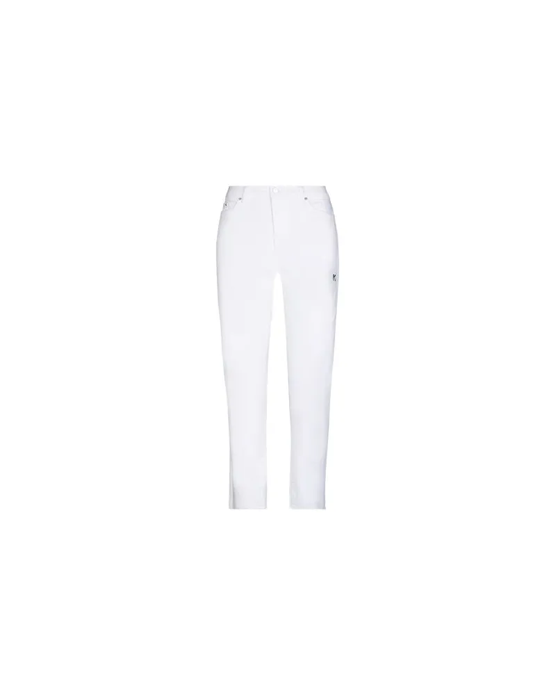 Karl Lagerfeld HOSEN & RÖCKE - Jeanshosenauf YOOX.COM Weiß