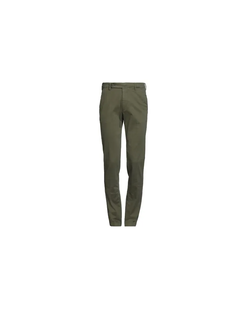 Berwich VISSUTO - HOSEN & RÖCKE - Hosenauf YOOX.COM Militärgrün