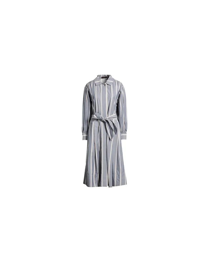 MOORER KLEIDER - Midi-Kleiderauf YOOX.COM Taubenblau