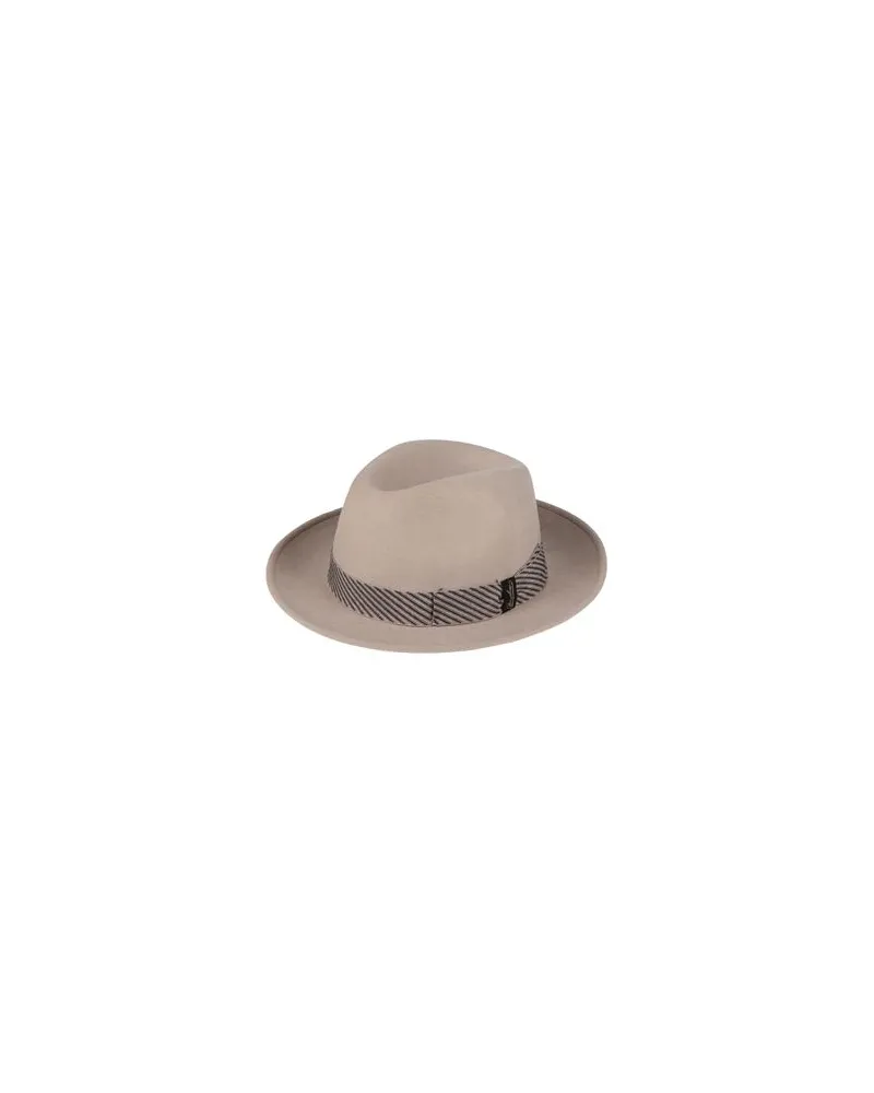 Borsalino ACCESSOIRES - Mützen & Hüteauf YOOX.COM Beige