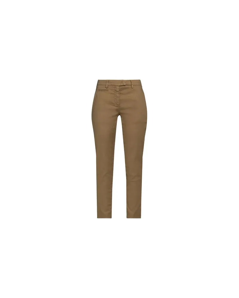 Dondup HOSEN & RÖCKE - Hosenauf YOOX.COM Senf