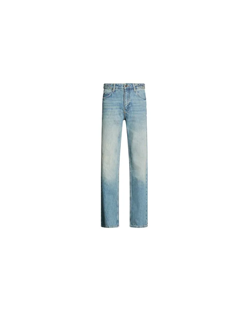 Guess HOSEN & RÖCKE - Jeanshosenauf YOOX.COM Blau
