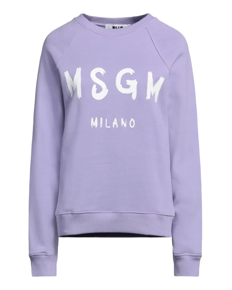 MSGM Sweatshirt Lila