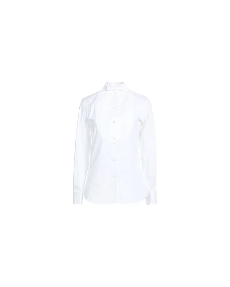 Emporio Armani TOPS - Hemdenauf YOOX.COM Weiß