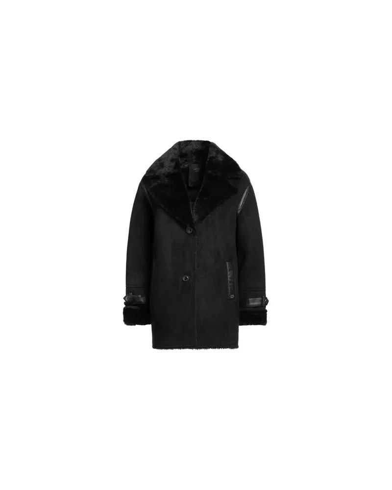 Gaudi JACKEN & MÄNTEL - Mäntelauf YOOX.COM Schwarz