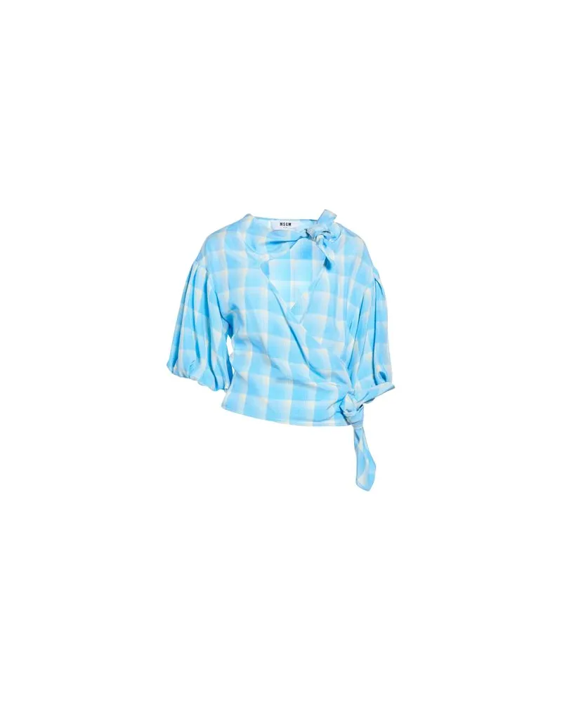 MSGM TOPS - Topsauf YOOX.COM Hellblau