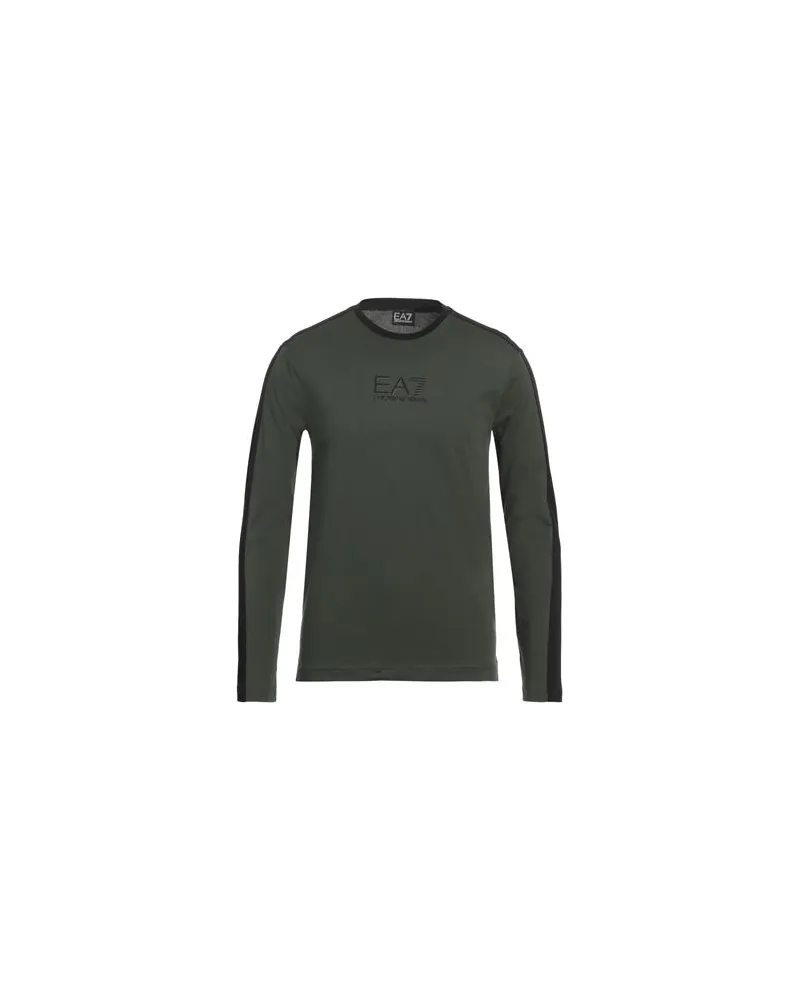 EA7 TOPS - T-shirtsauf YOOX.COM Militärgrün