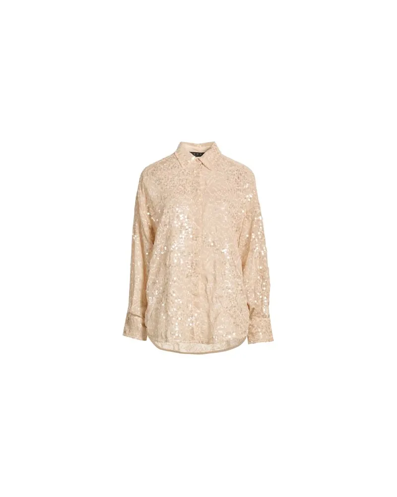 Icona By Kaos TOPS - Hemdenauf YOOX.COM Sand