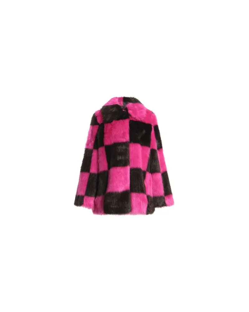 STAND JACKEN & MÄNTEL - Shearling- & Kunstfellauf YOOX.COM Fuchsia