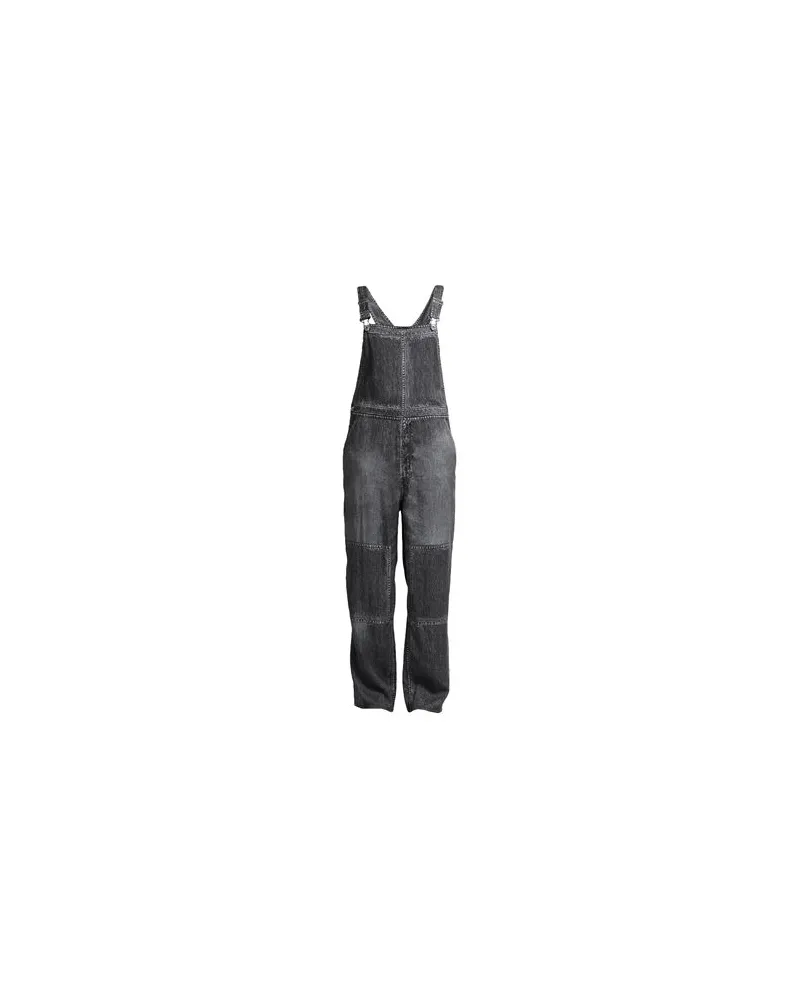 Rag & Bone OVERALLS - Lange Overallsauf YOOX.COM Schwarz