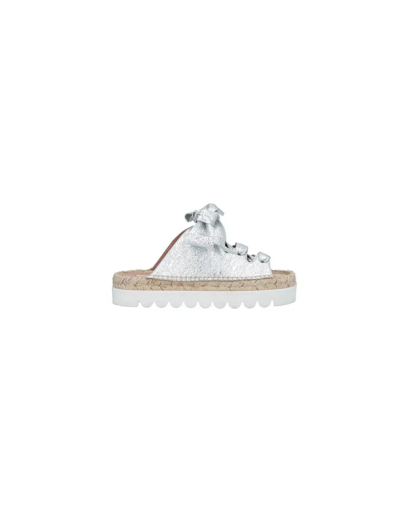 L'Autre Chose SCHUHE - Sandalenauf YOOX.COM Silber