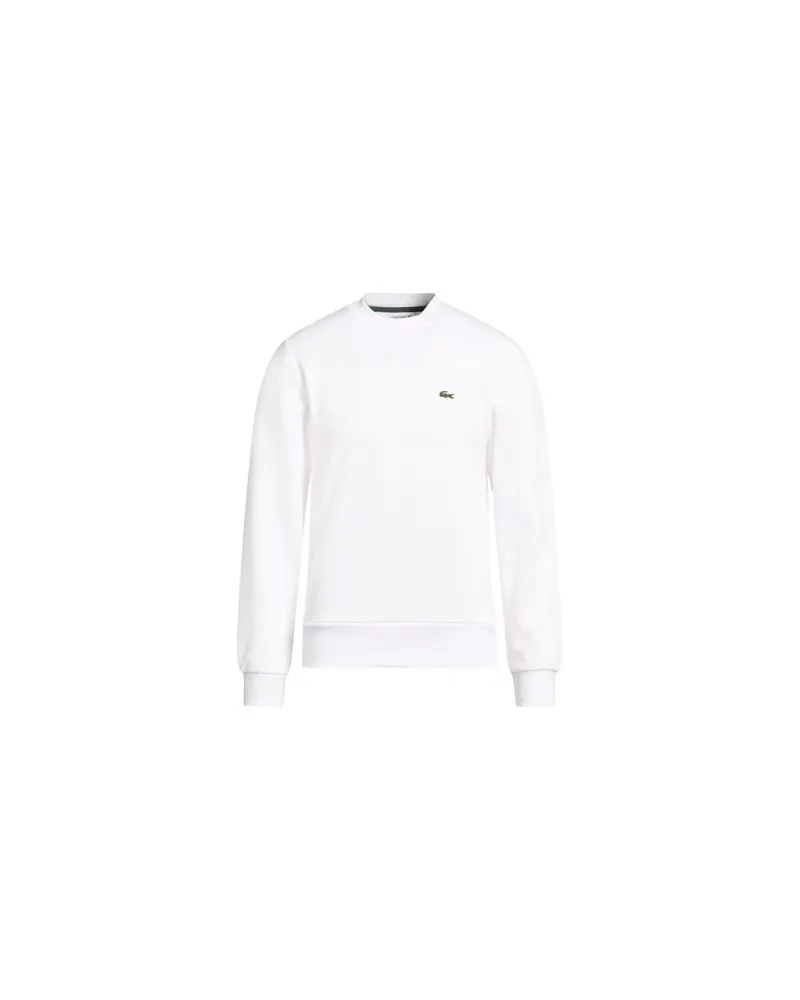 Lacoste TOPS - Sweatshirtsauf YOOX.COM Weiß