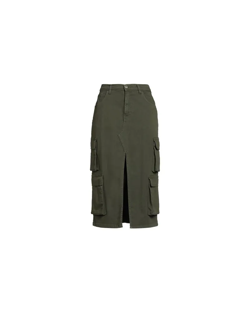 Kaos HOSEN & RÖCKE - Midi-Röckeauf YOOX.COM Militärgrün
