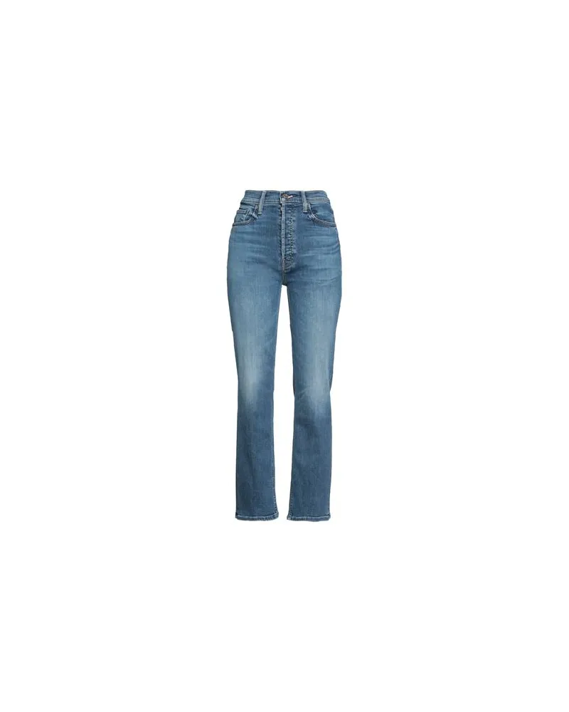 Mother HOSEN & RÖCKE - Jeanshosenauf YOOX.COM Blau