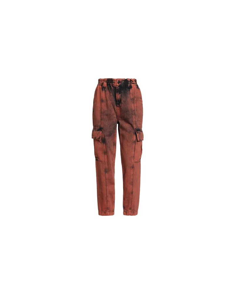 DKNY HOSEN & RÖCKE - Jeanshosenauf YOOX.COM Orange