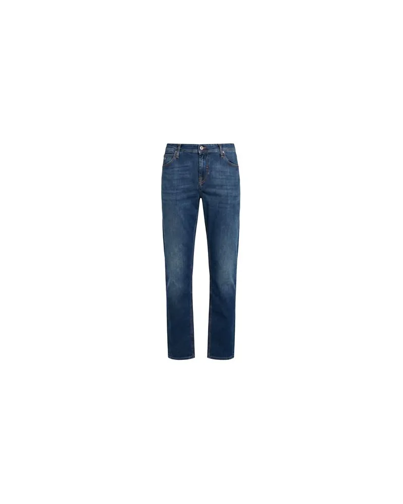 Roy Roger's HOSEN & RÖCKE - Jeanshosenauf YOOX.COM Blau