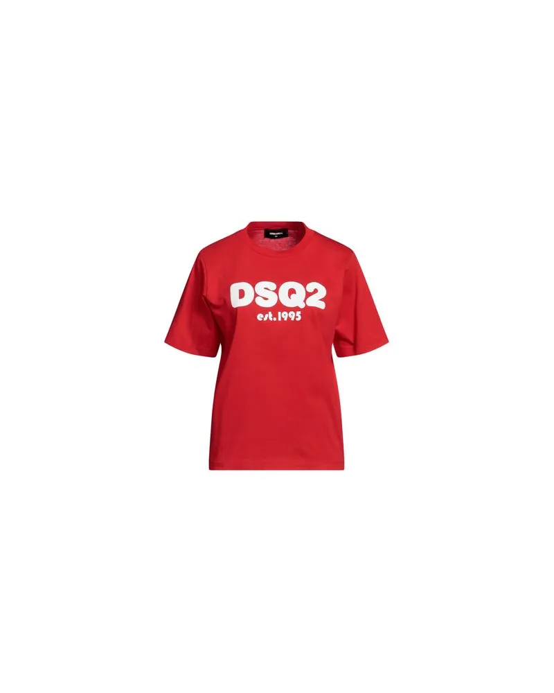 Dsquared2 TOPS - T-shirtsauf YOOX.COM Rot