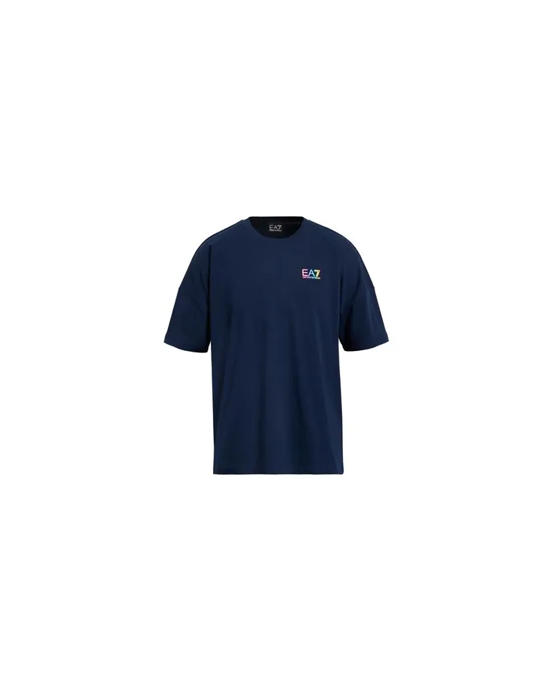 EA7 TOPS - T-shirtsauf YOOX.COM Marineblau