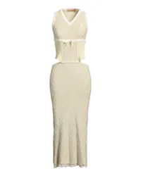 CORMIO Maxi-Kleid Gelb