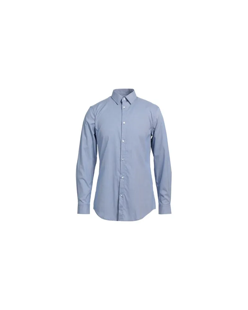 MARCIANO Los Angeles TOPS - Hemdenauf YOOX.COM Blau