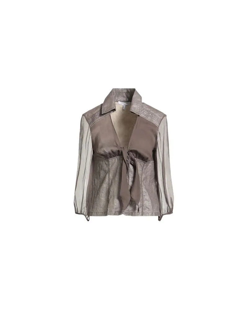 Mariella Rosati TOPS - Hemdenauf YOOX.COM Maulwurfsgrau