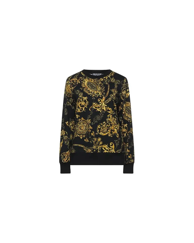 Versace Jeans TOPS - Sweatshirtsauf YOOX.COM Schwarz