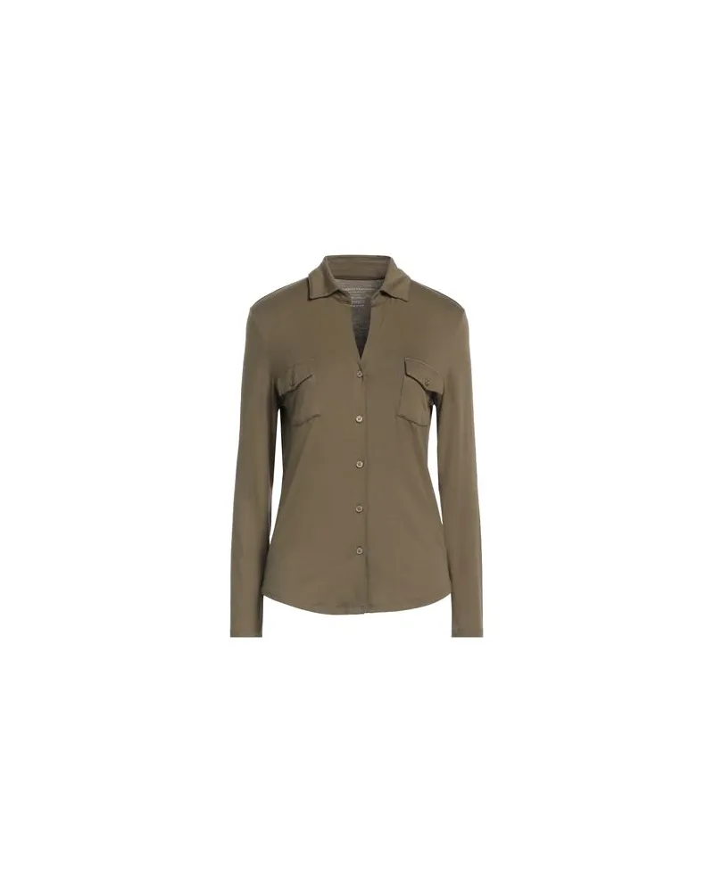 Majestic TOPS - Hemdenauf YOOX.COM Khaki
