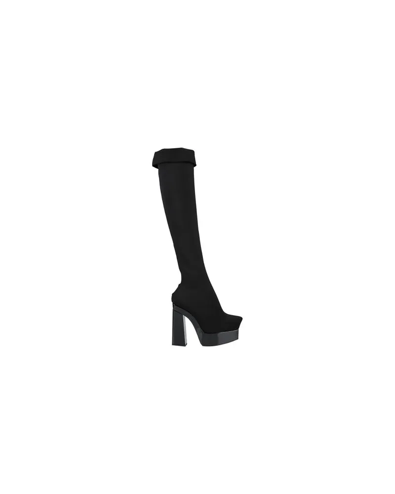 Jimmy Choo SCHUHE - Stiefelauf YOOX.COM Schwarz