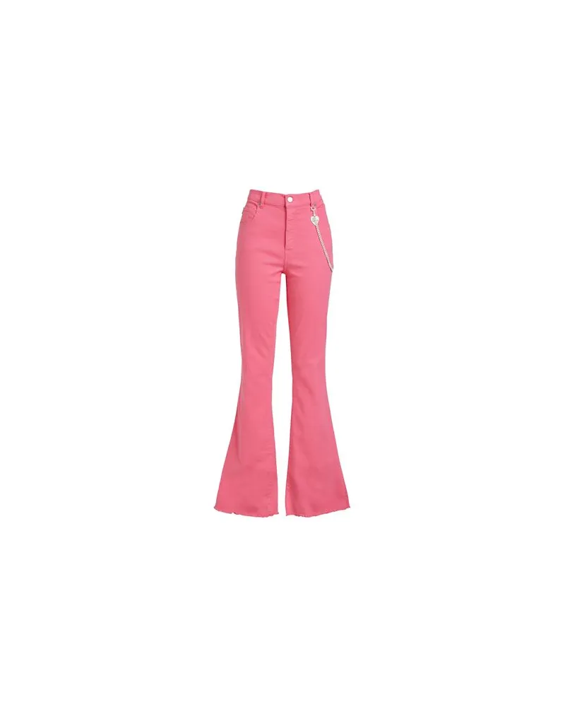 Moschino HOSEN & RÖCKE - Hosenauf YOOX.COM Fuchsia