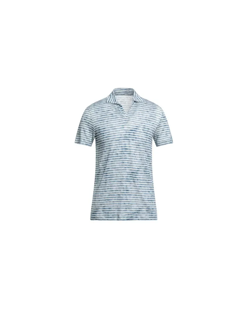 Majestic TOPS - Poloshirtsauf YOOX.COM Taubenblau