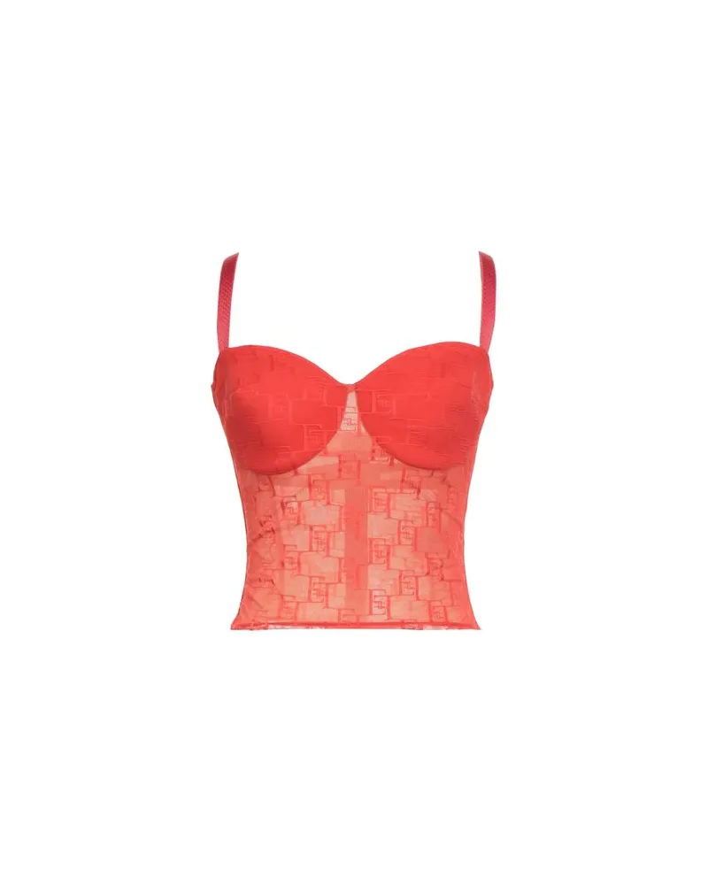 Elisabetta Franchi TOPS - Topsauf YOOX.COM Rot