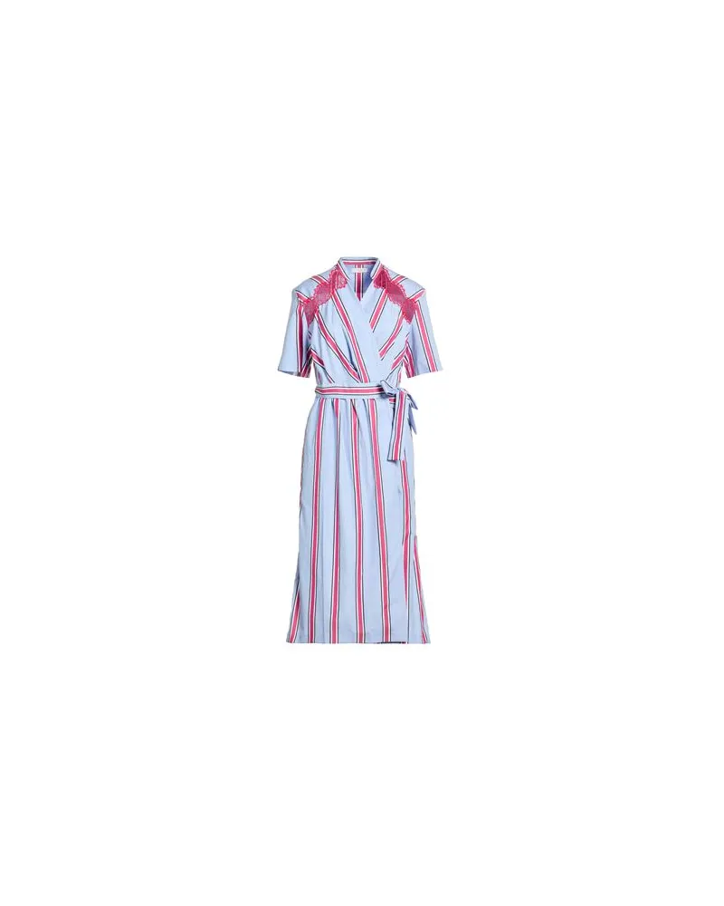 Sandro KLEIDER - Midi-Kleiderauf YOOX.COM Himmelblau