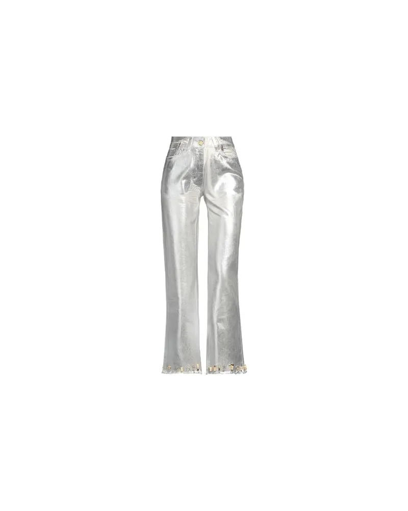 Jacquemus HOSEN & RÖCKE - Jeanshosenauf YOOX.COM Silber