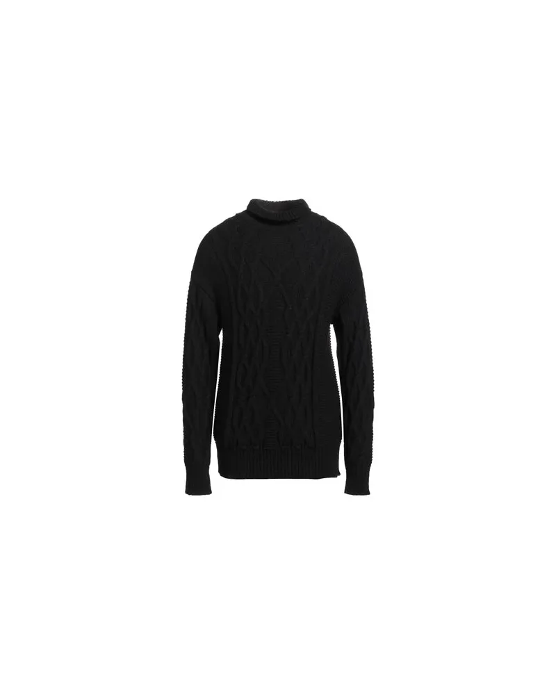 Mauro Grifoni STRICKWAREN - Rollkragenpulloverauf YOOX.COM Schwarz