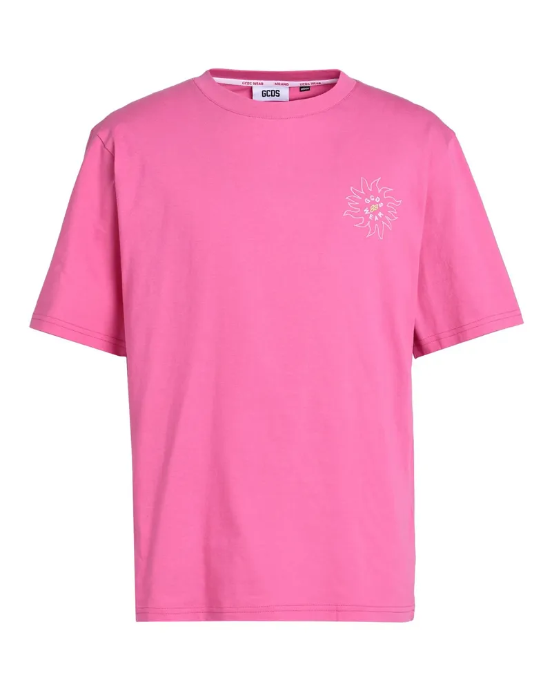 GCDS T-shirts Fuchsia