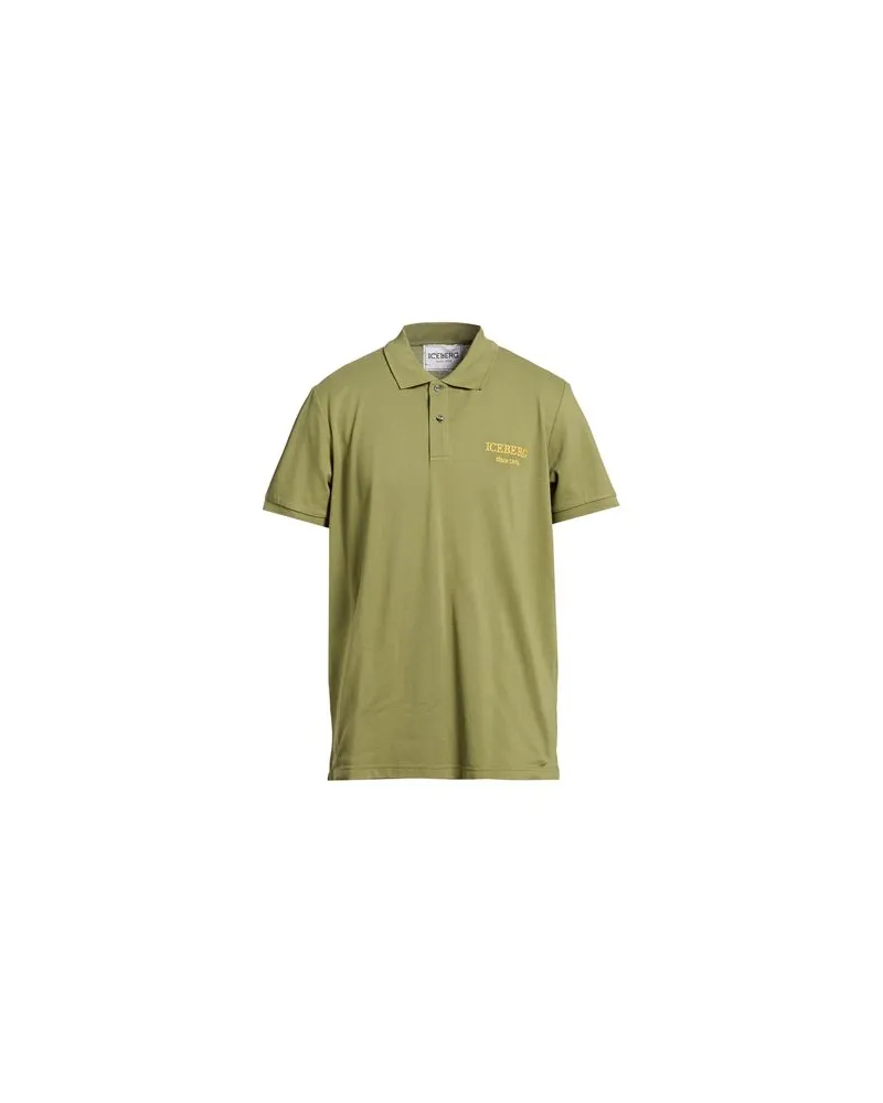 Iceberg TOPS - Poloshirtsauf YOOX.COM Militärgrün